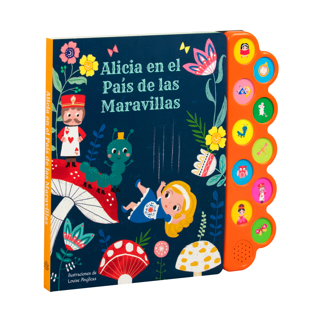 Alicia en el pais de las maravillas libro con 10 sonidos