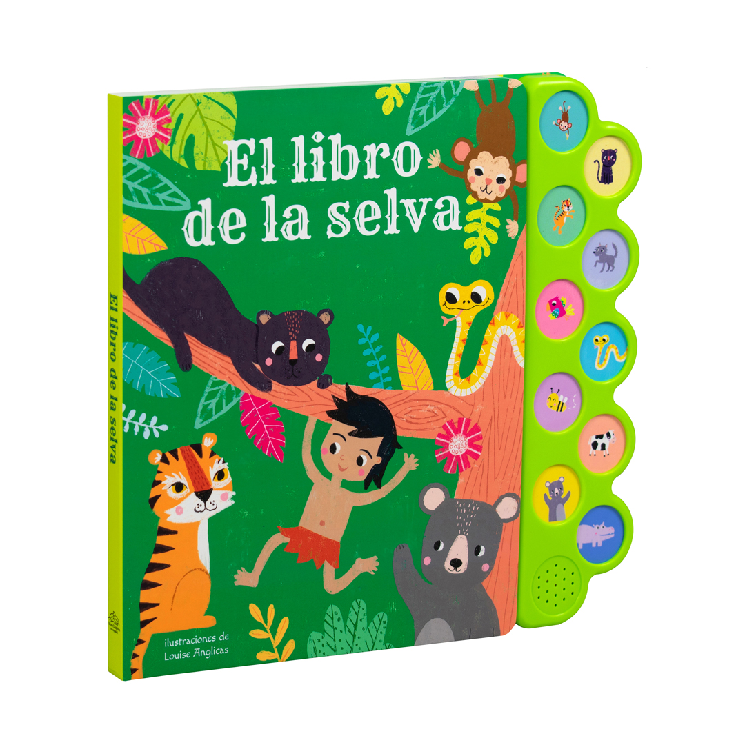 El libro de la selva libro con 10 sonidos