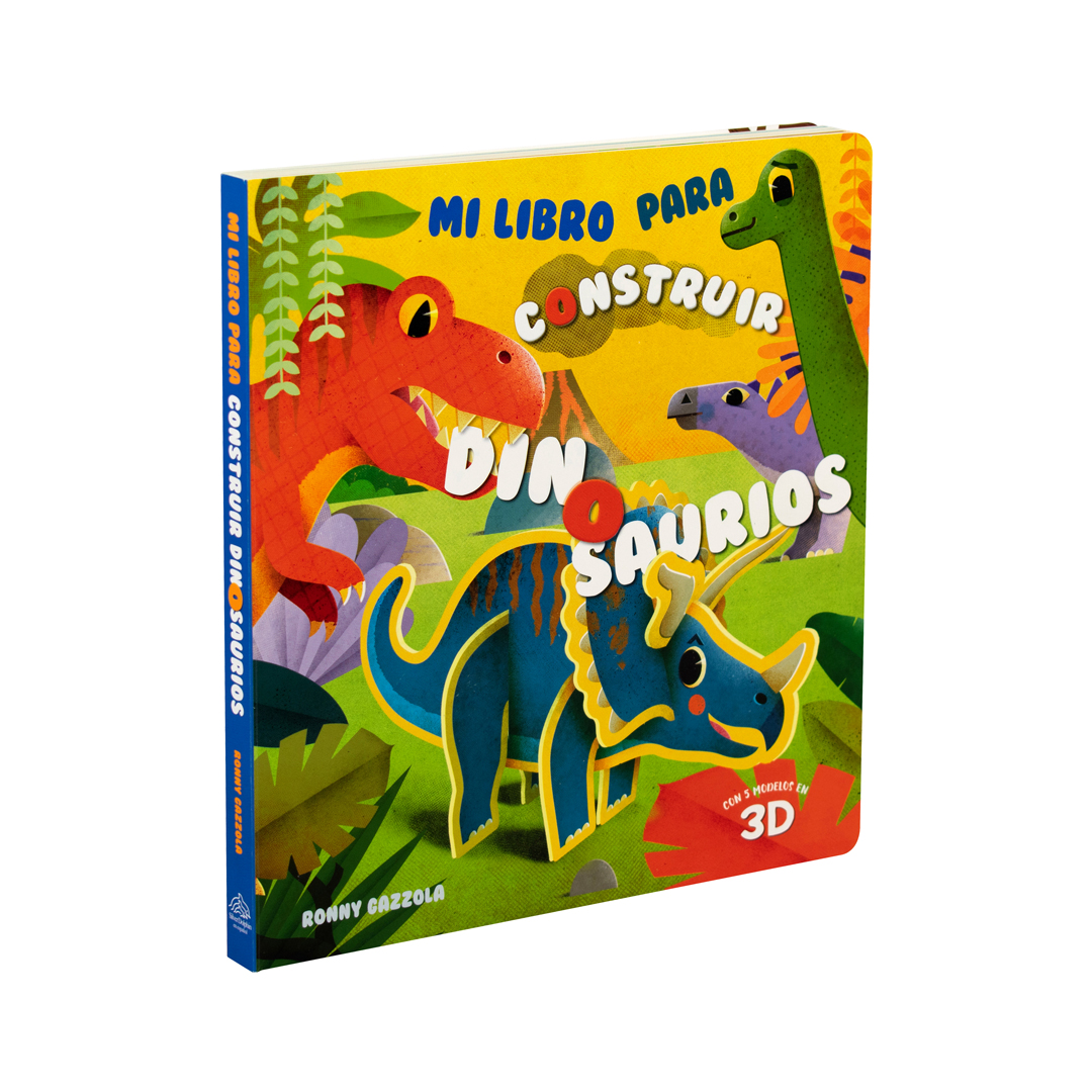 Mi libro para construir dinosaurios