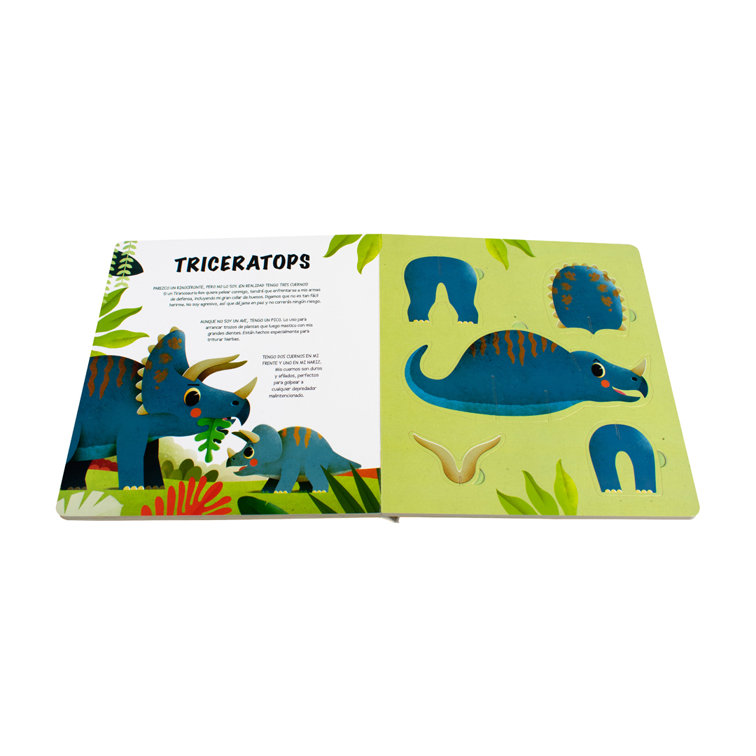 Mi libro para construir dinosaurios