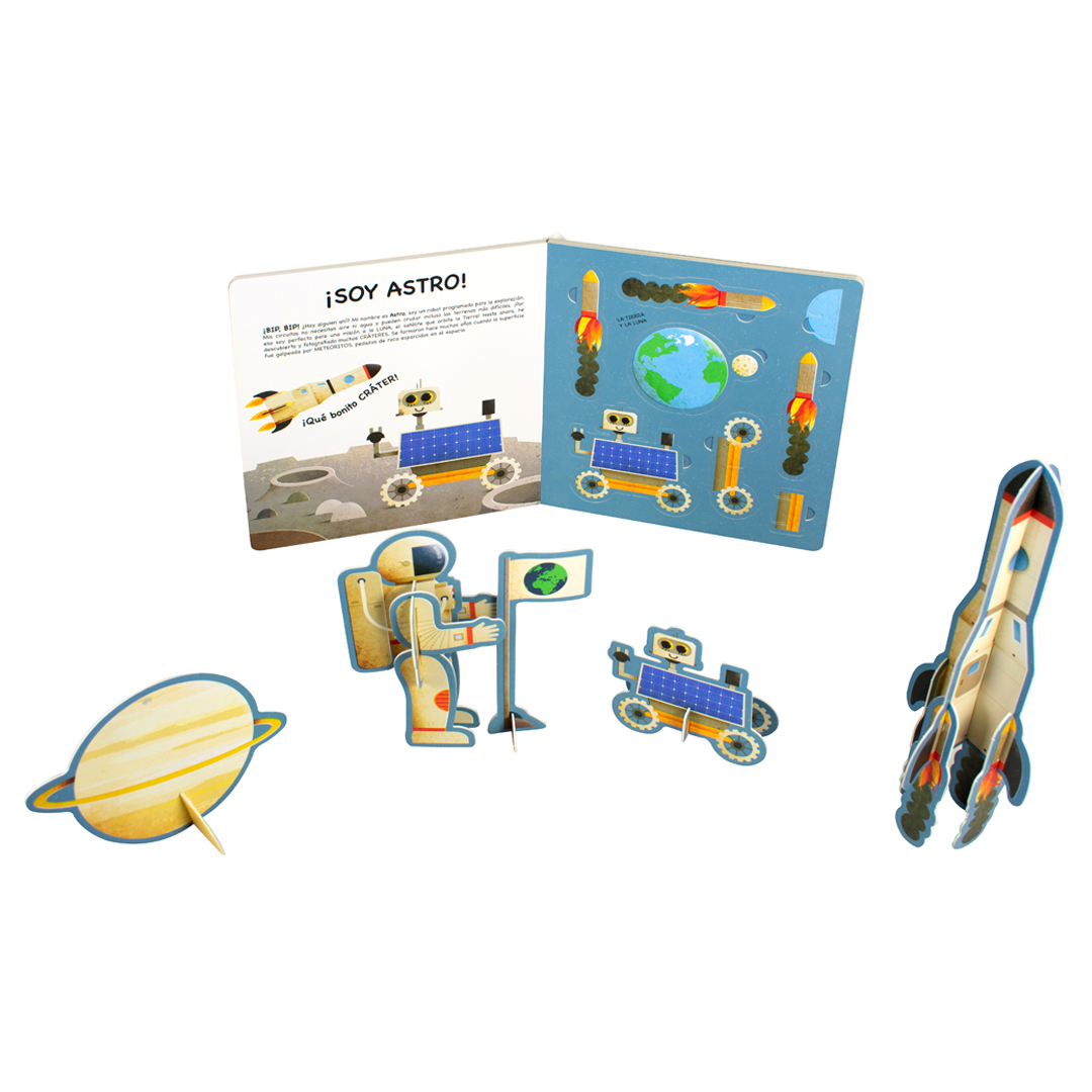 Mi libro para construir una aventura espacial