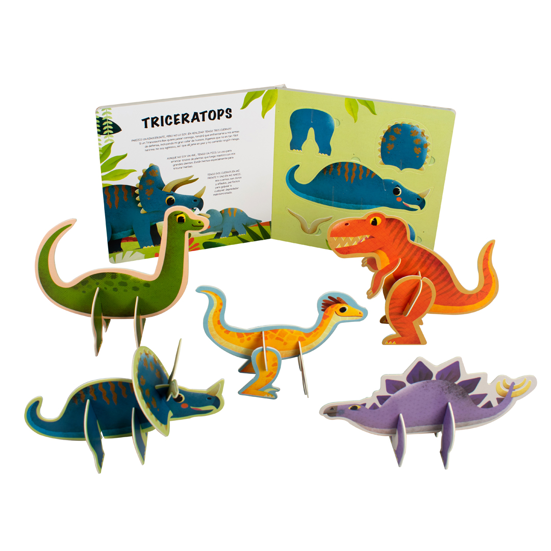 Mi libro para construir dinosaurios