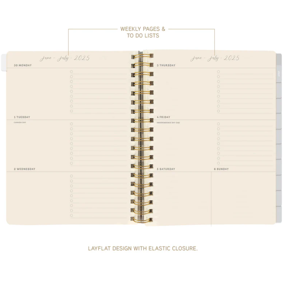 Planner Block Print Floral HB601326