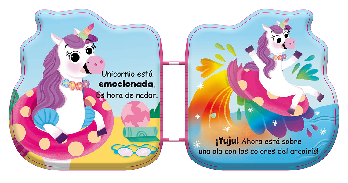 A bañarse unicornio