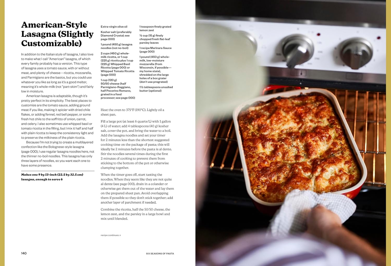 Six Seasons of Pasta