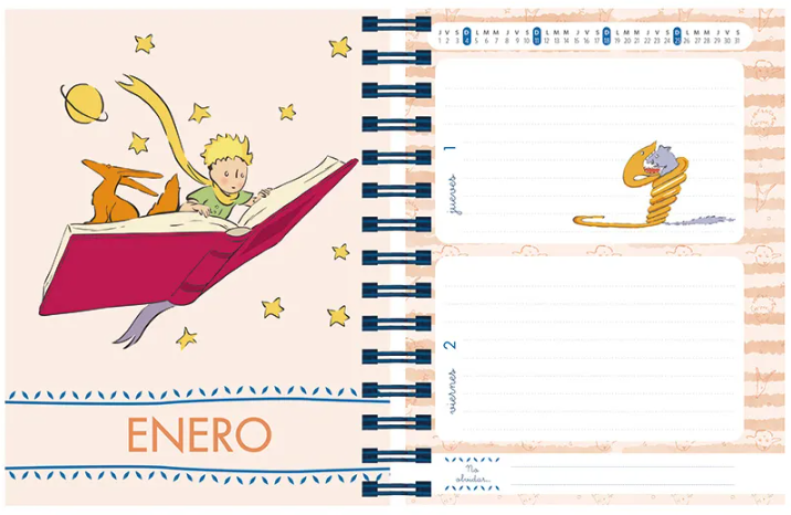 Agenda 2026 El principito Negra