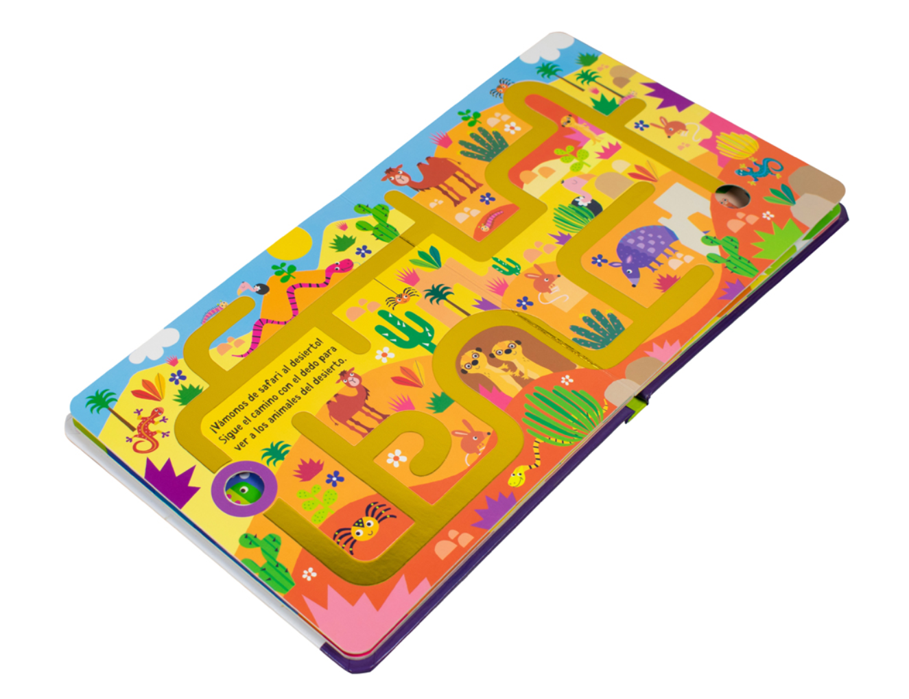 Sigue El Camino Por El Laberinto. Animales Divertidos