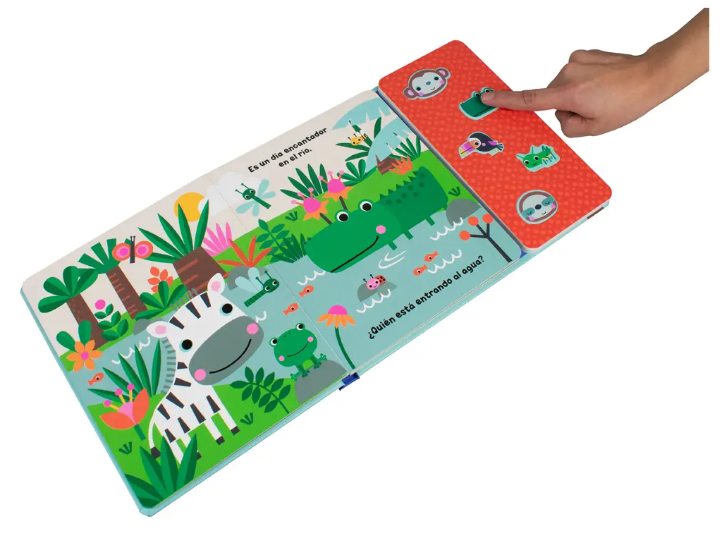 Quienes Son Esos Animales Salvajes - Con cinco botones suavecitos