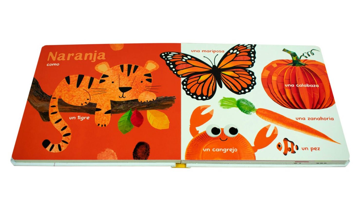 Mi Pequeño Libro De Texturas: Los Colores