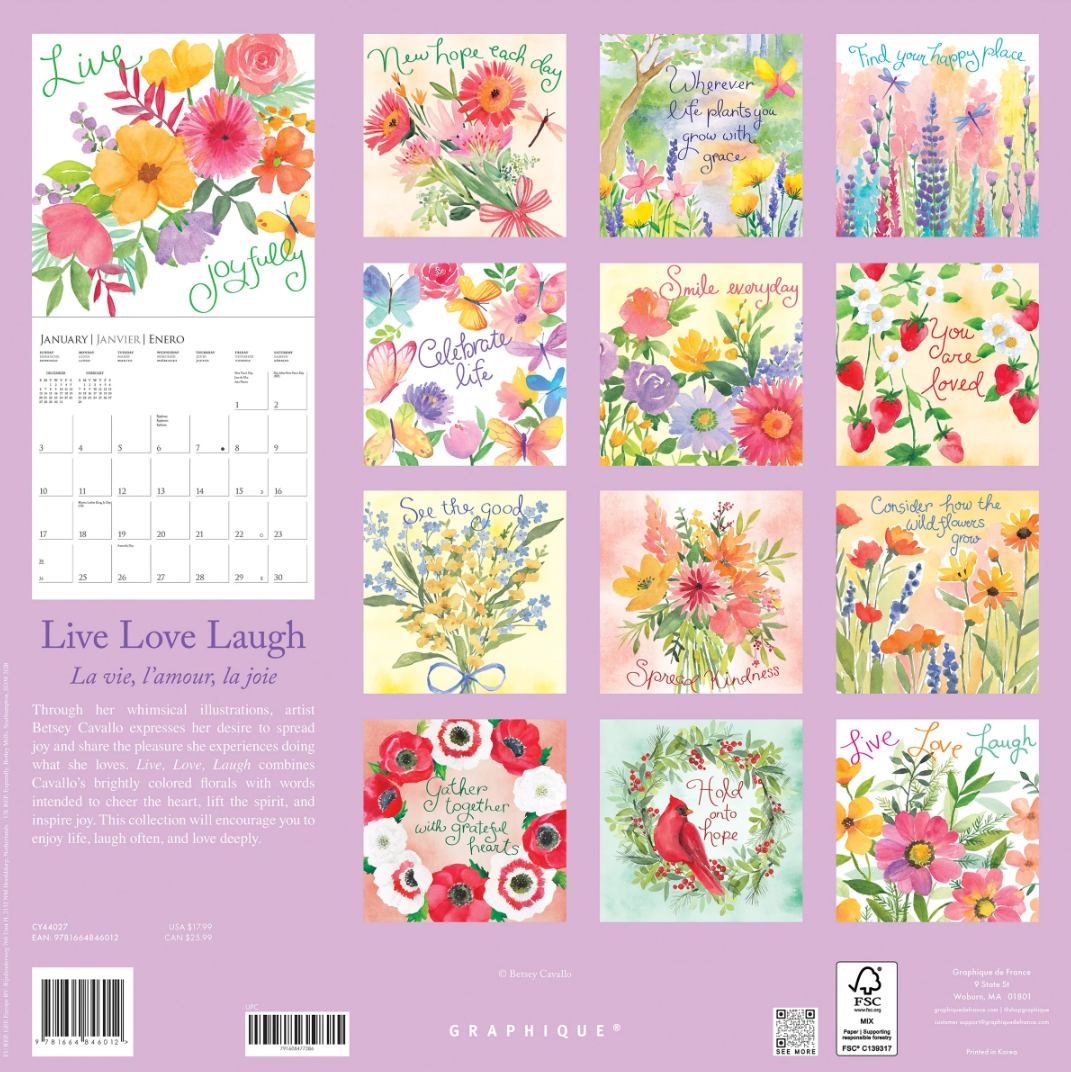 WC 2027 Live, Love, Laugh CY44027