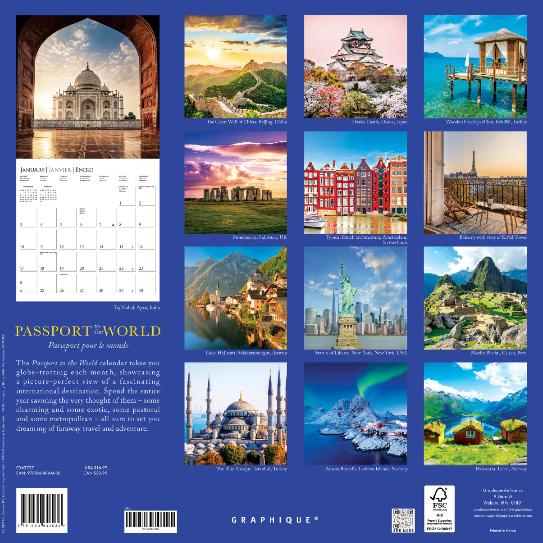 WC 2027 Passport to the World CY62727