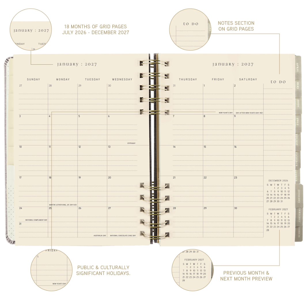 Planner Chambray SBP600227