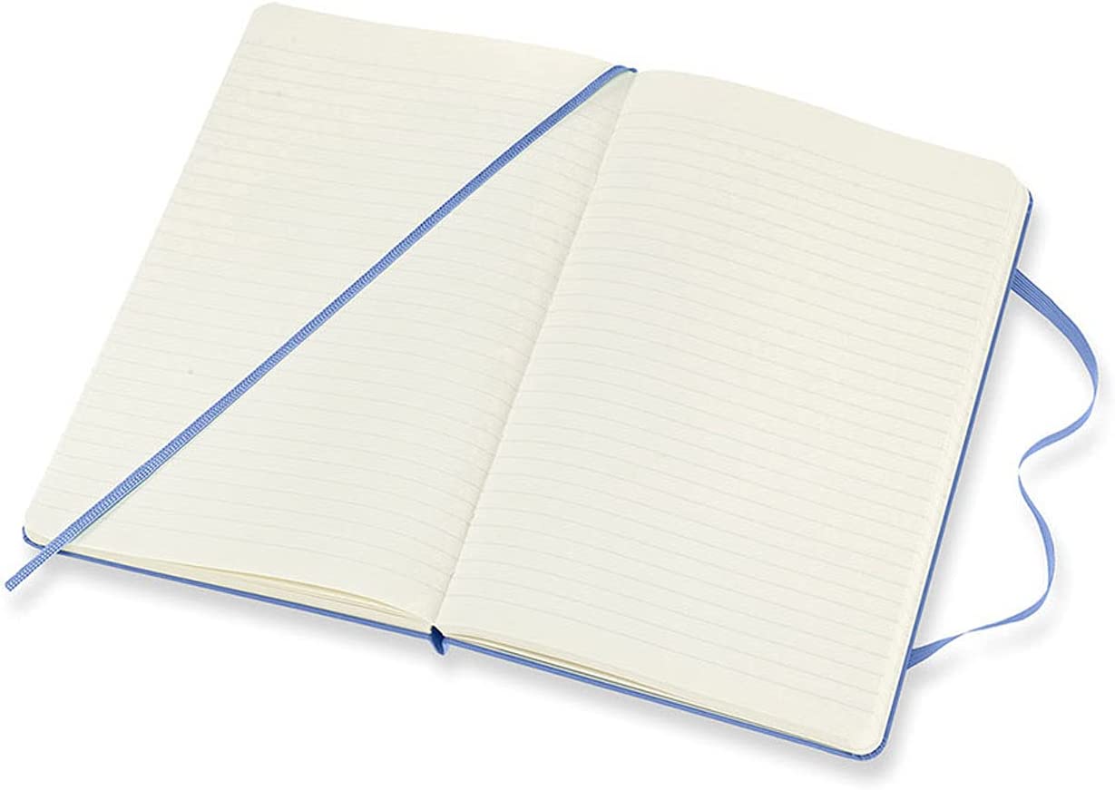 Moleskine Classic Ruled Hydrangea Blue Large (R)