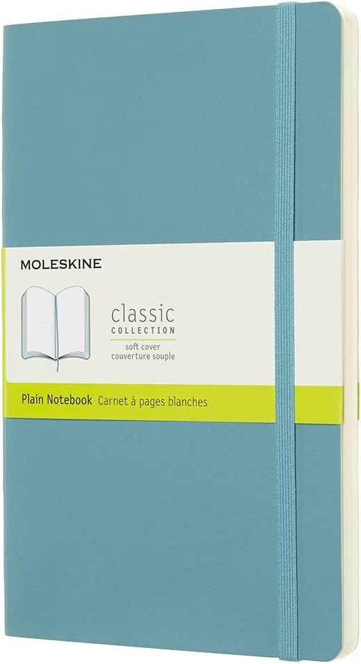 MS Plain notebook azul claro