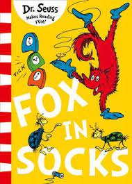 Dr. Seuss fox in socks