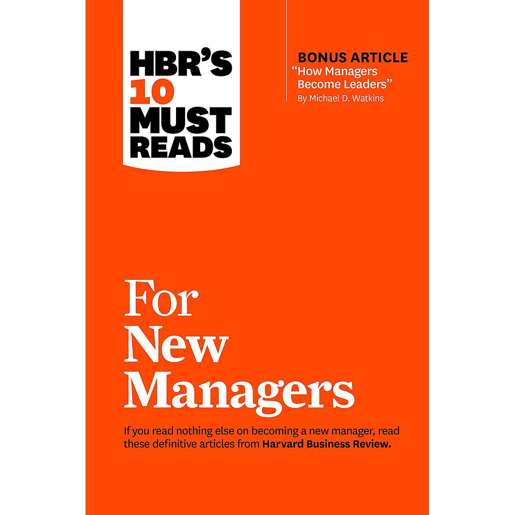 Harvard - For new managers