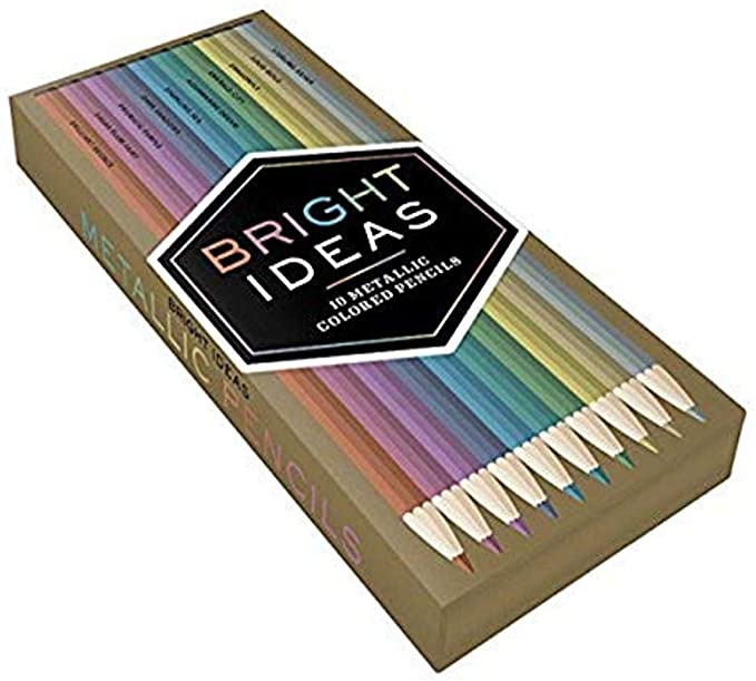 Brigt Ideas Metallic Colored Pencis