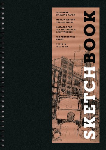 Sketchbook medium spiral black