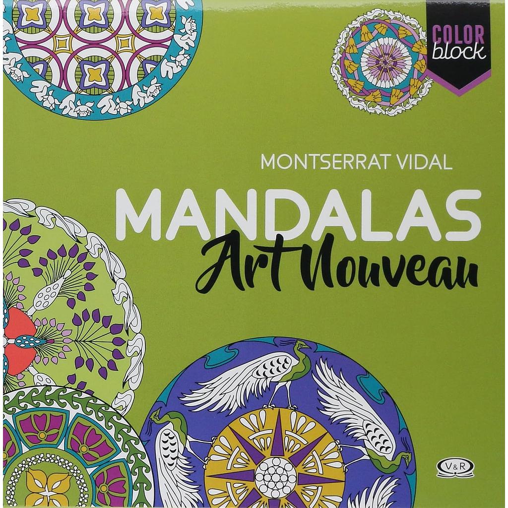 Mandalas Color Block Art Nouveau