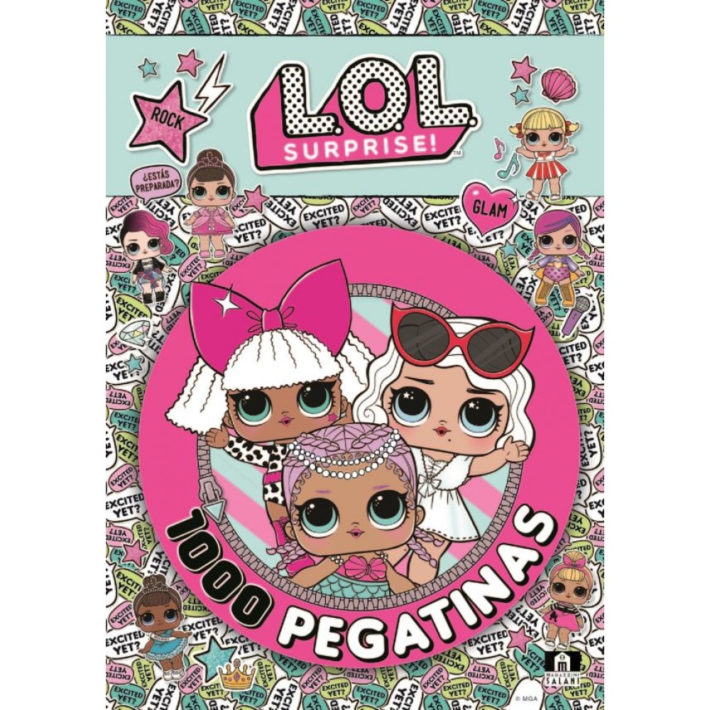 LOL Surprise 1000 pegatinas