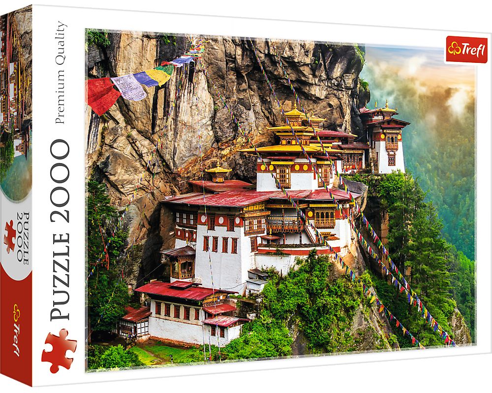 Puzzle Tigers nest bhutan 2000PCS