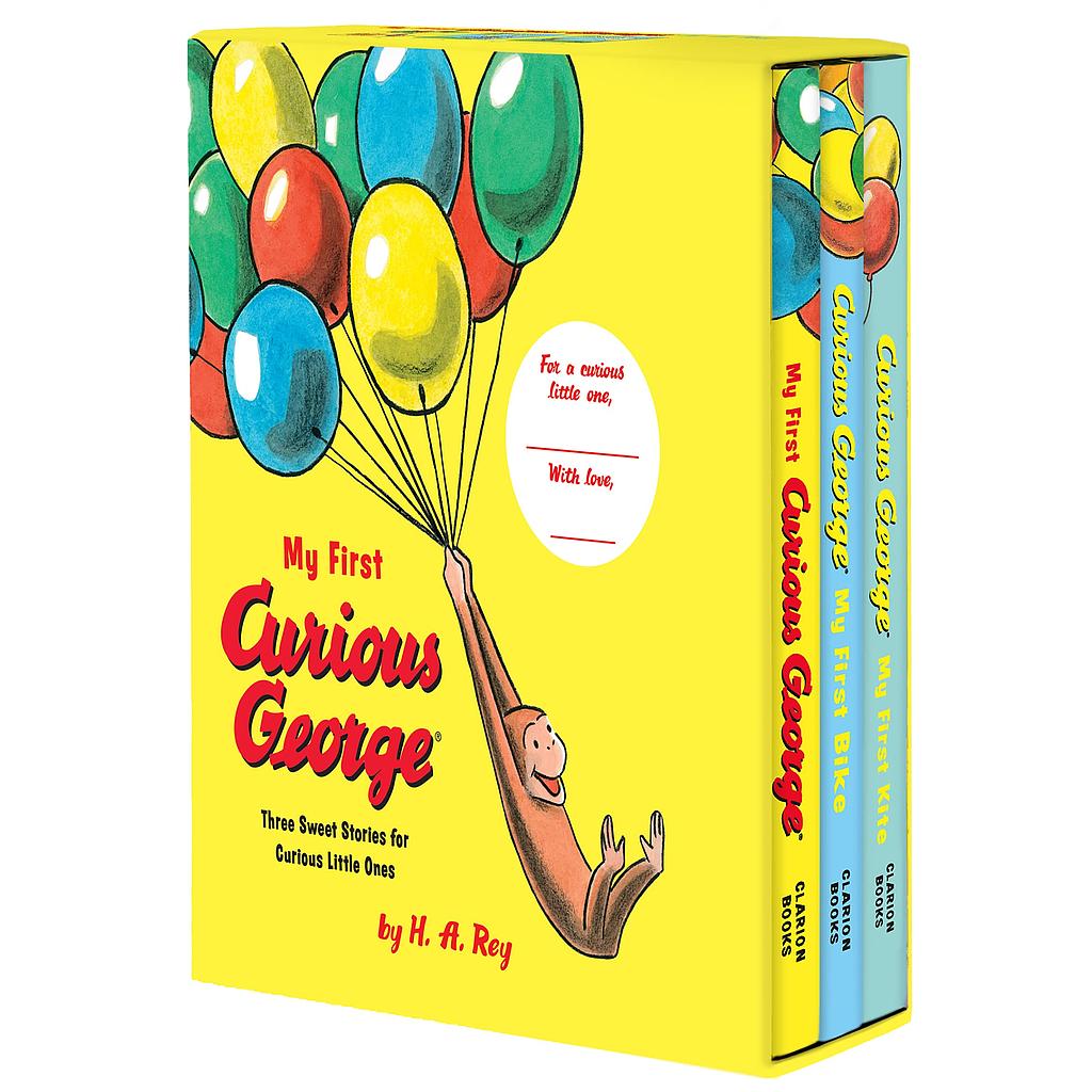 My First Curious George 3-Book Boxset