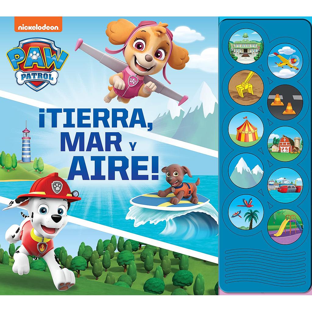 Paw Patrol tierra, mar y aire
