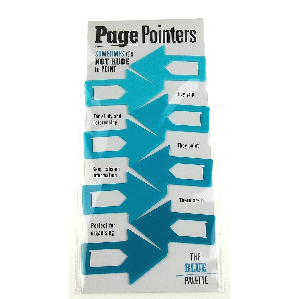 Page pointers blue