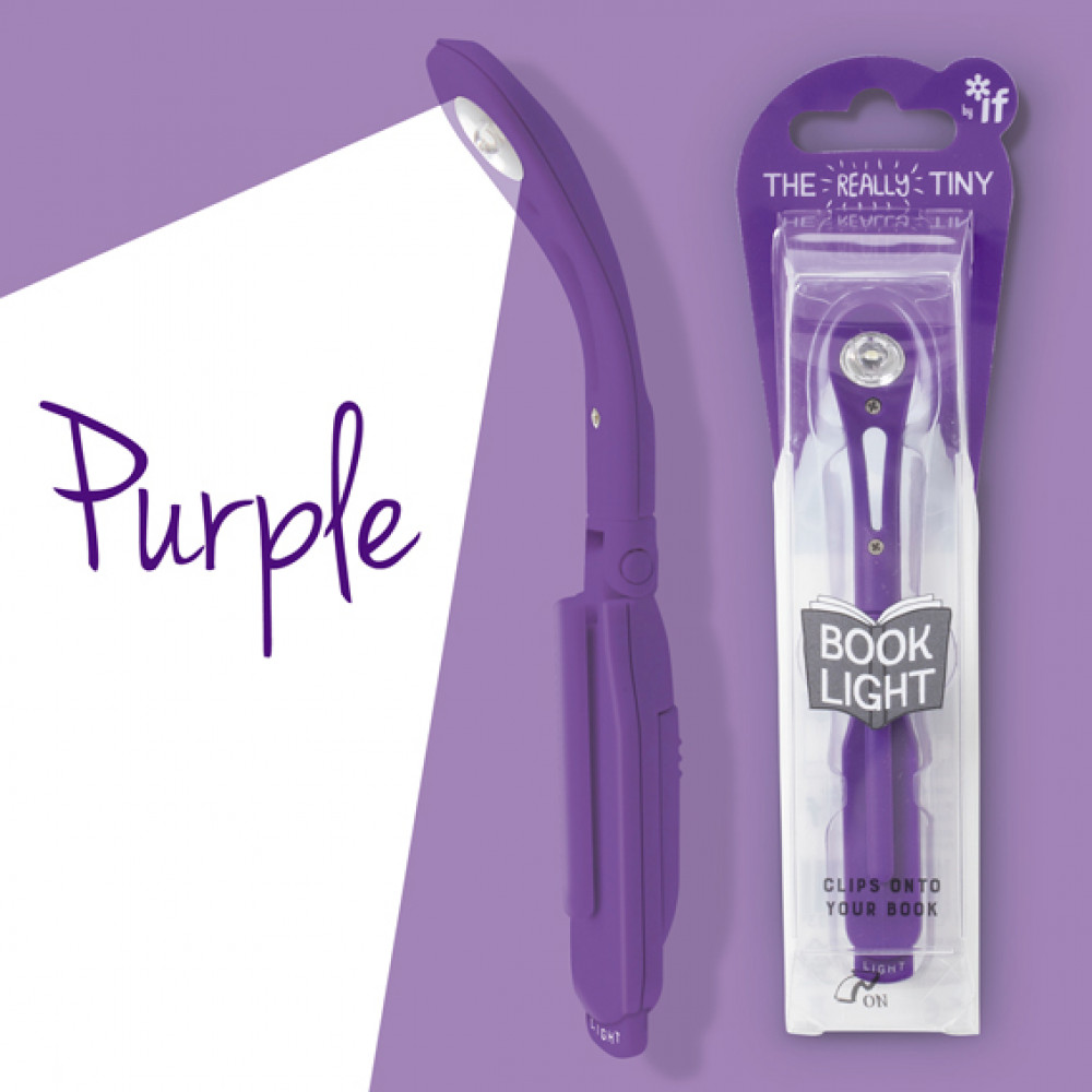 Really tiny book light purple