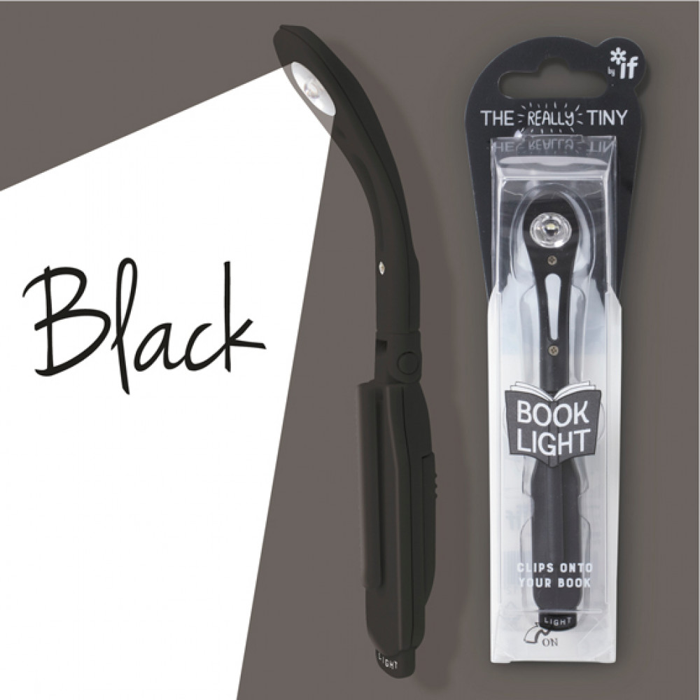 Really tiny book light black