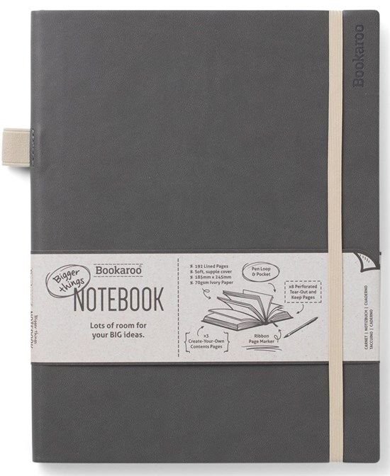 Journal Bookaroo charcoal