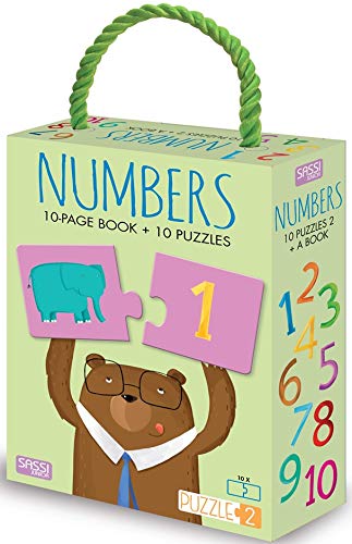 Los numeros - libro y puzzle