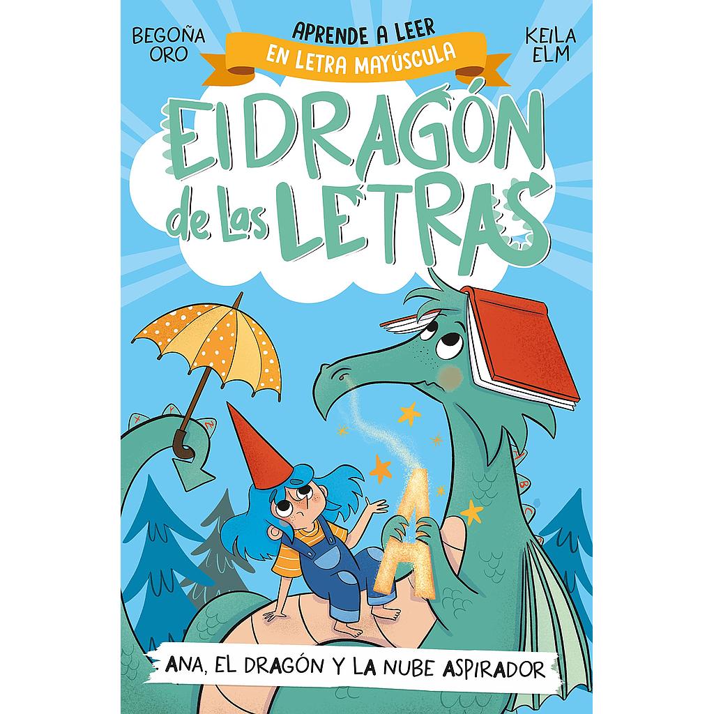 El dragon de las letras Ana el dragon y la nube aspirador