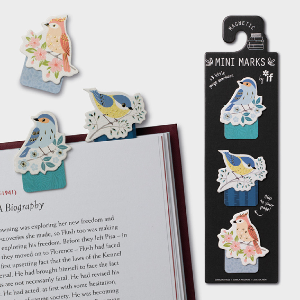 Bookmark Mini - Marks Magnetic Birds