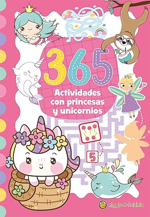 365 Actividades con princesas y un unicornio