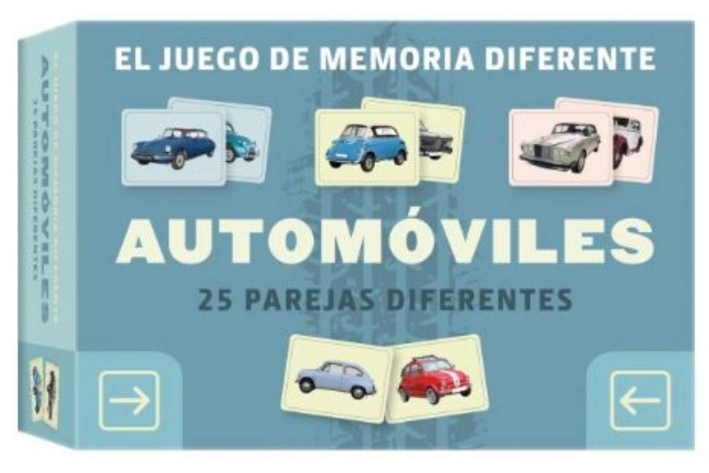 El Juego de memoria diferente automoviles