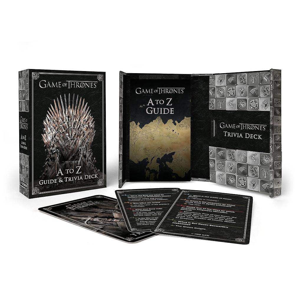 Game of Thrones: A to Z Guide &amp; Trivia Deck