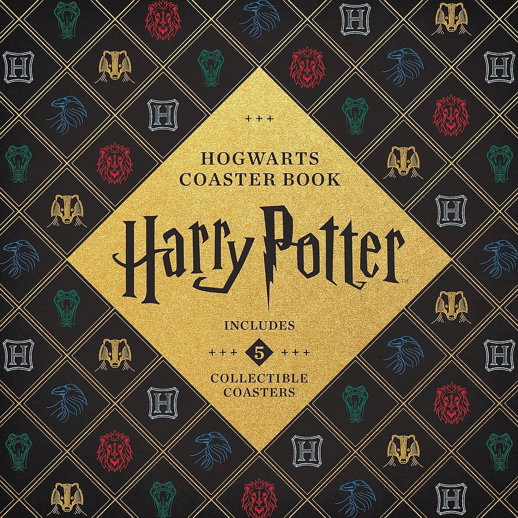 Harry Potter Hogwarts Coaster Book: Includes 5 Collectible Coasters!