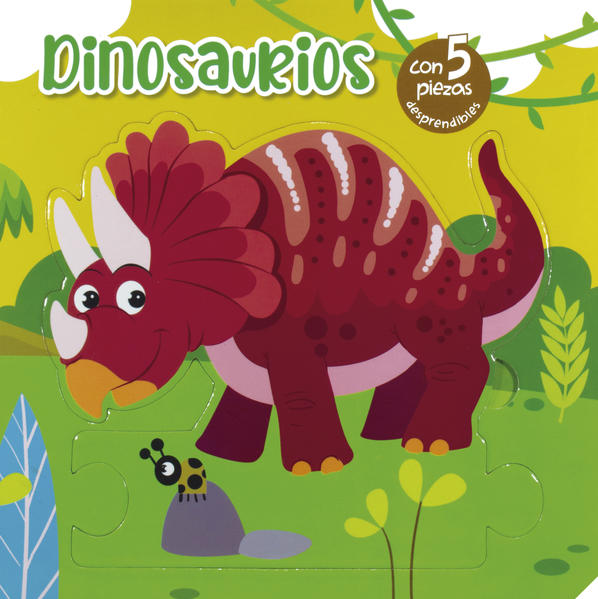 Dinosaurios con 5 piezas desprendibles