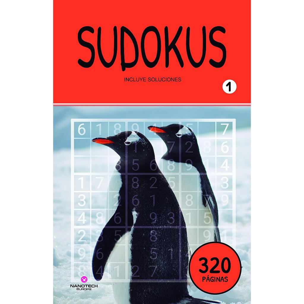 Sudokus portada de pinguino