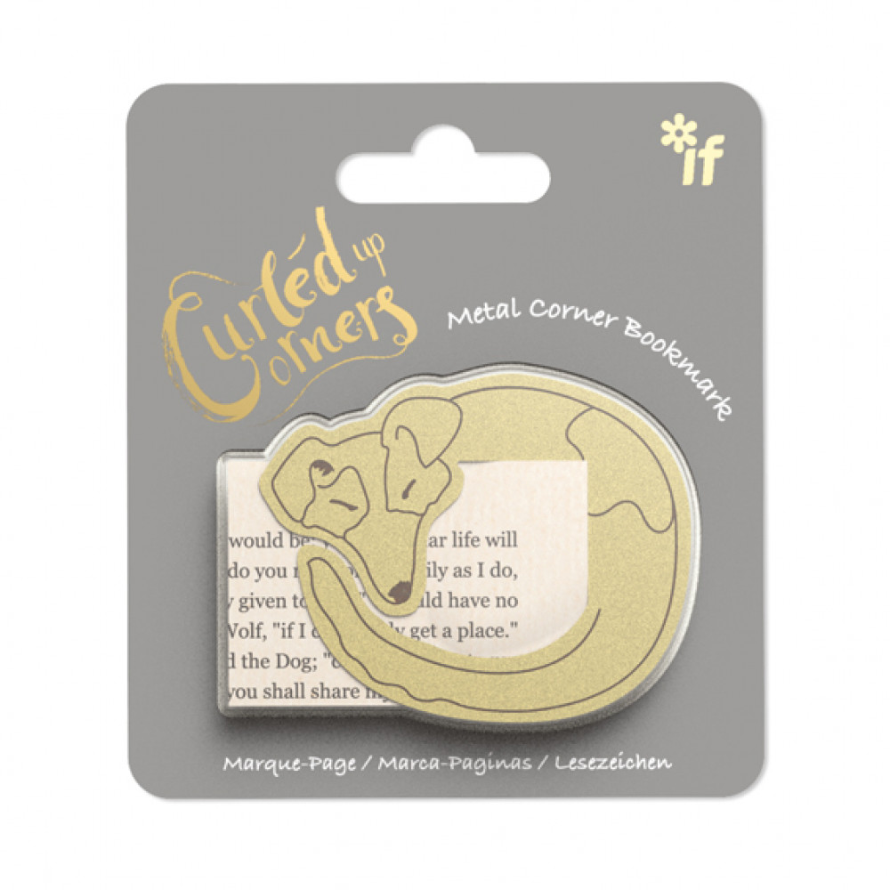 Bookmarks Curled up corners Drowsy Dog