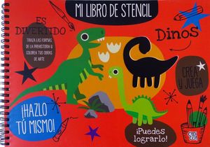 Mi Libro de Stencil Dinosaurios