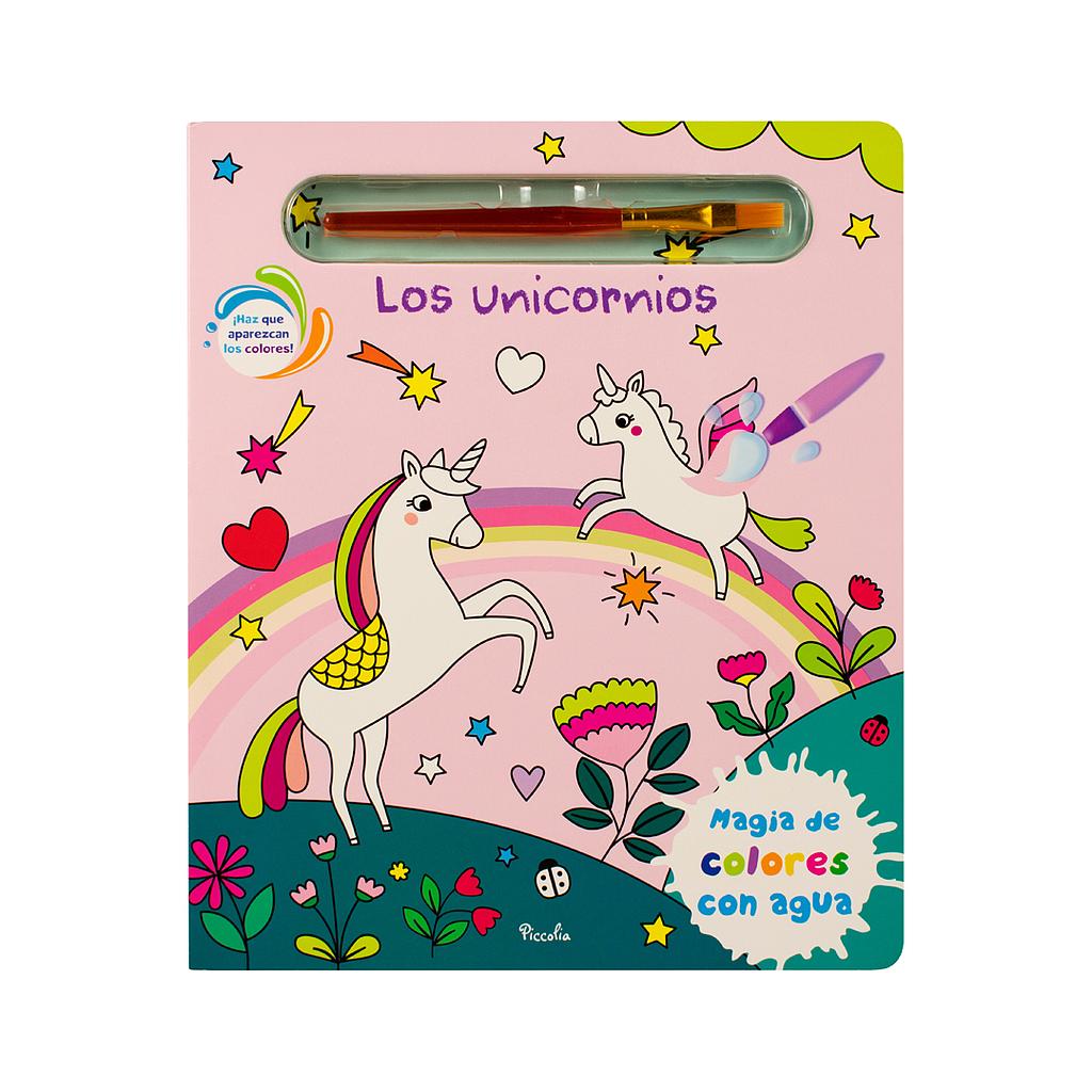 Magia de colores con agua los unicornios
