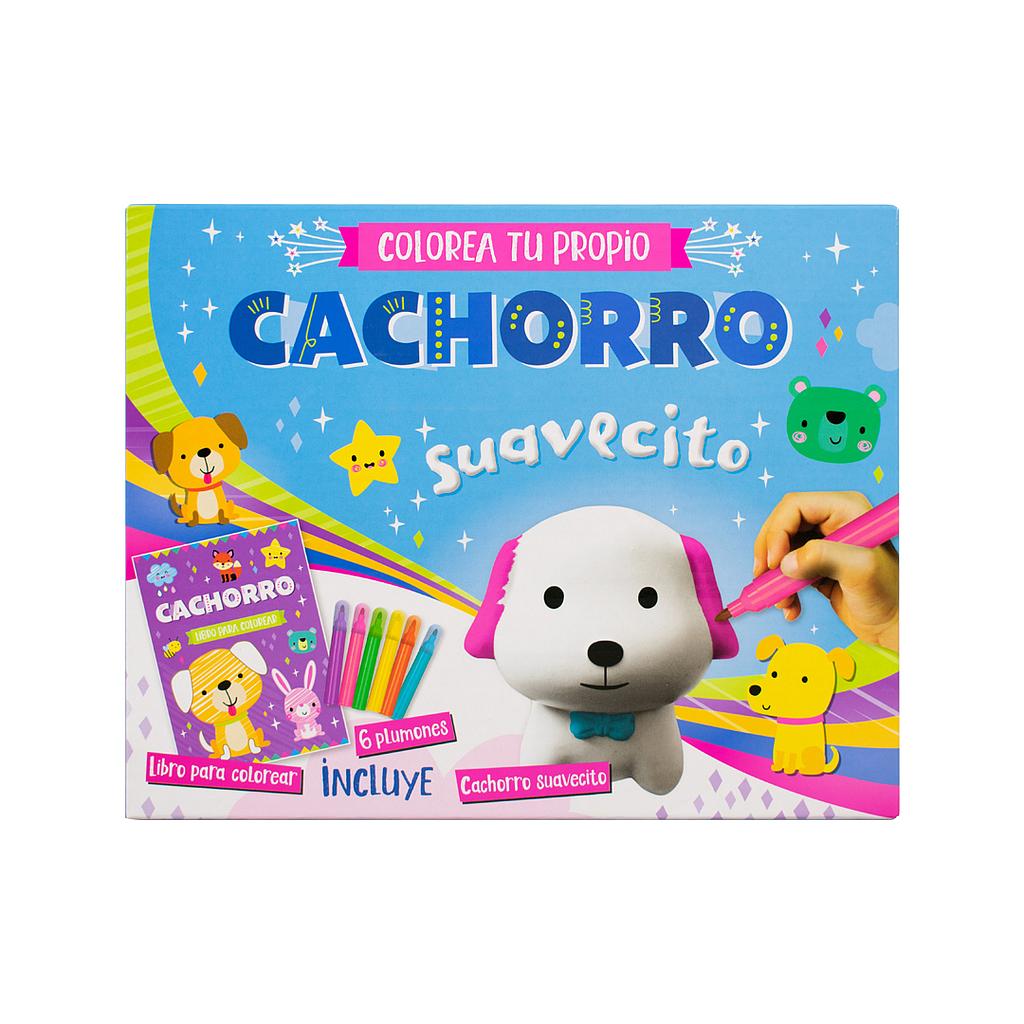 Colorea tu propio cachorro suavecito