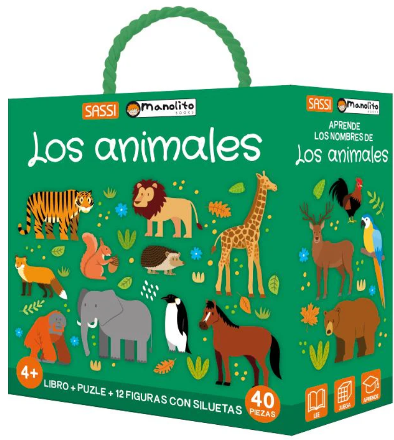Los Animales Libro-Puzzle