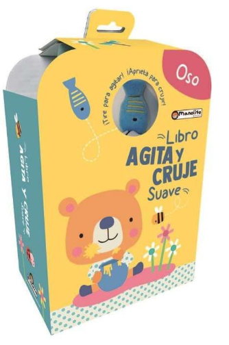Oso libro agita y cruje suave
