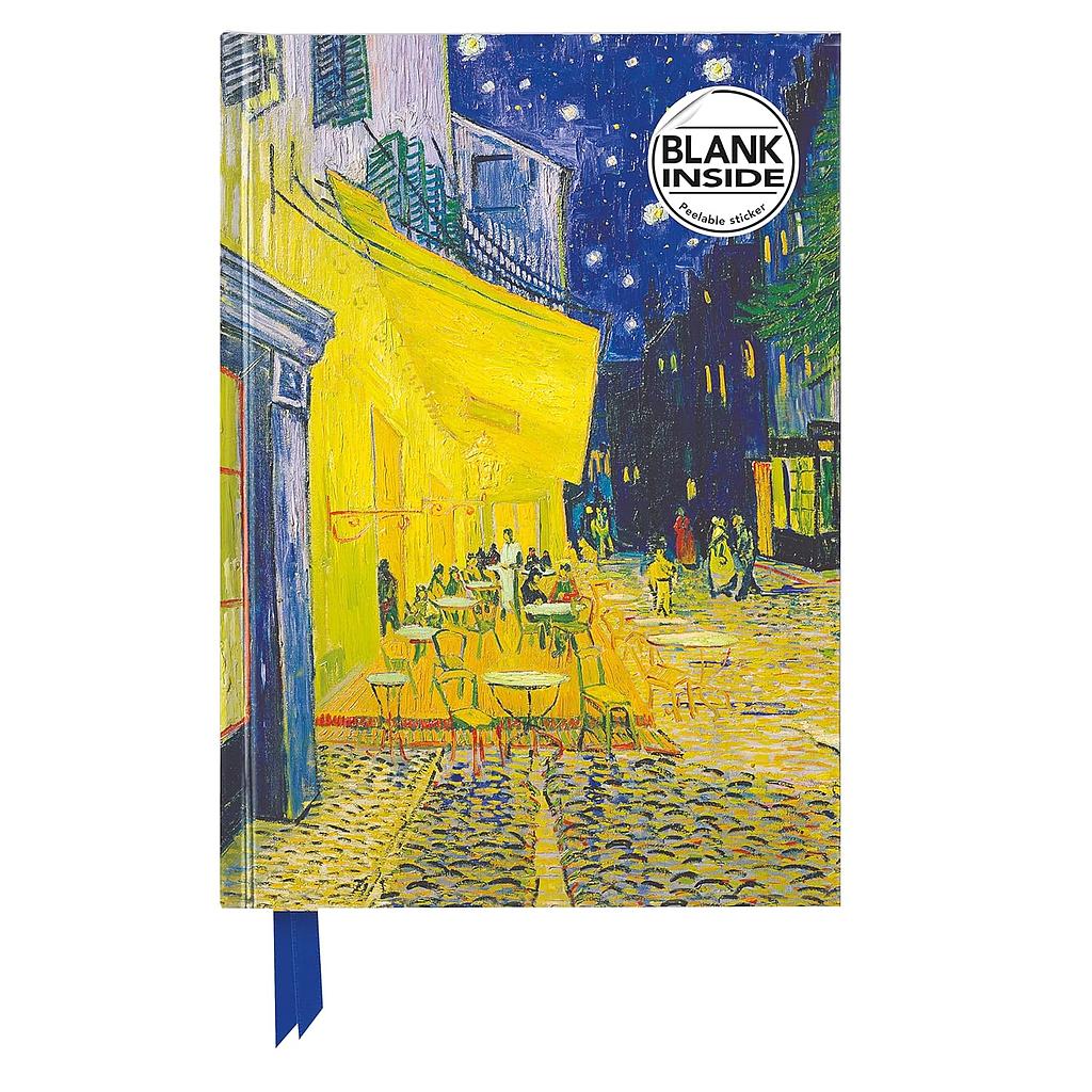 Journal Vincent Van Gogh Cafe Terrace Blank