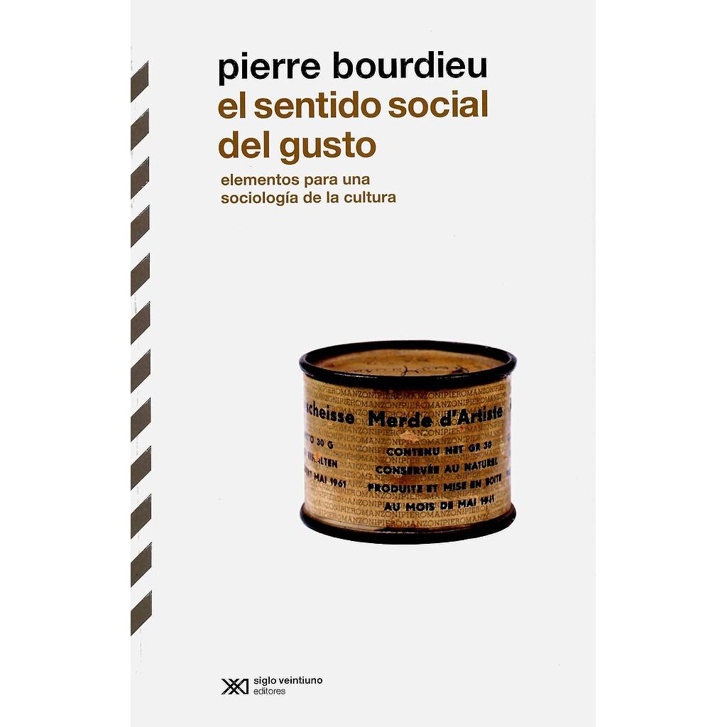 El sentido social del gusto