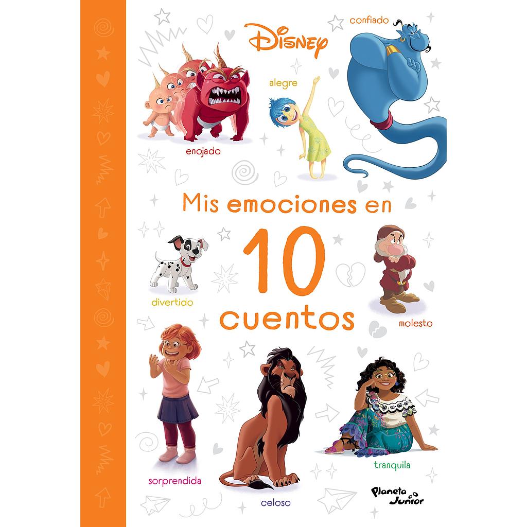 Disney mis emociones en 10 cuentos