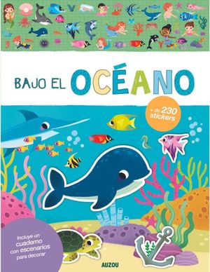 Bajo el oceano, libro de stickers